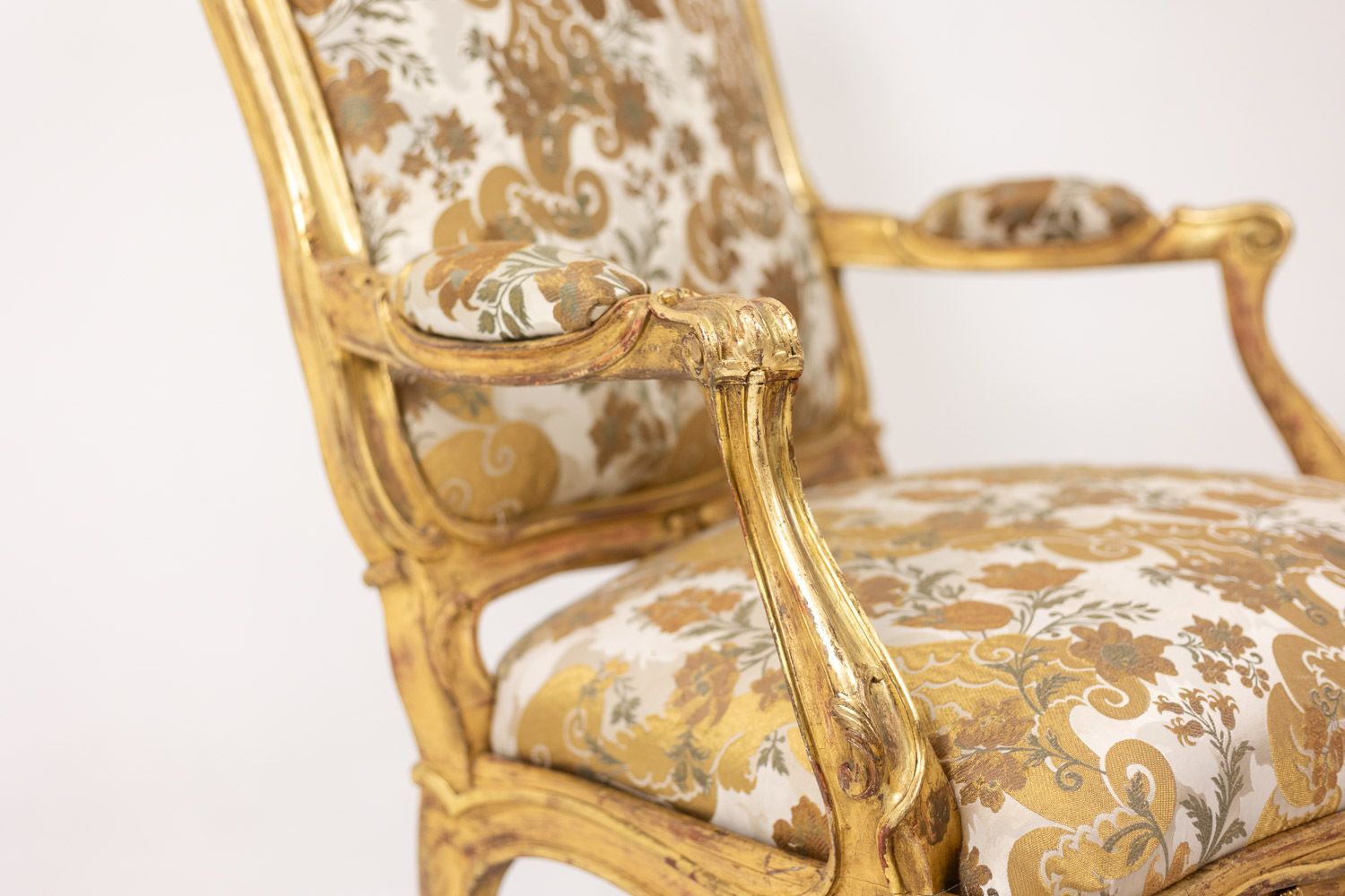 Louis XV Style Armchair, With Its Queen Style Backrest. Period 1900 1950. photo Furniture