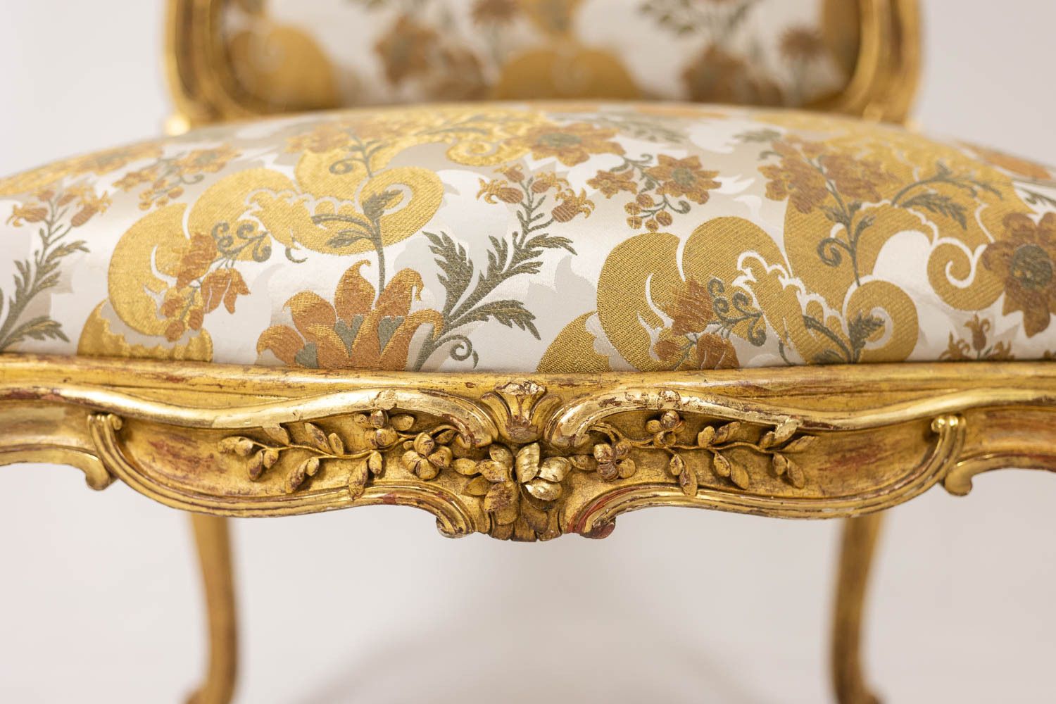 Louis XV Style Armchair, With Its Queen Style Backrest. Period 1900 1950. photo vintage