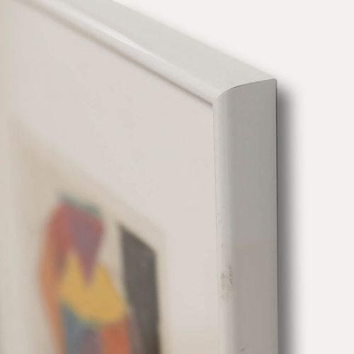 August Ludwig Schmitt (1882 1936) Pastel, Abstract Stained Glass III photo 294.0