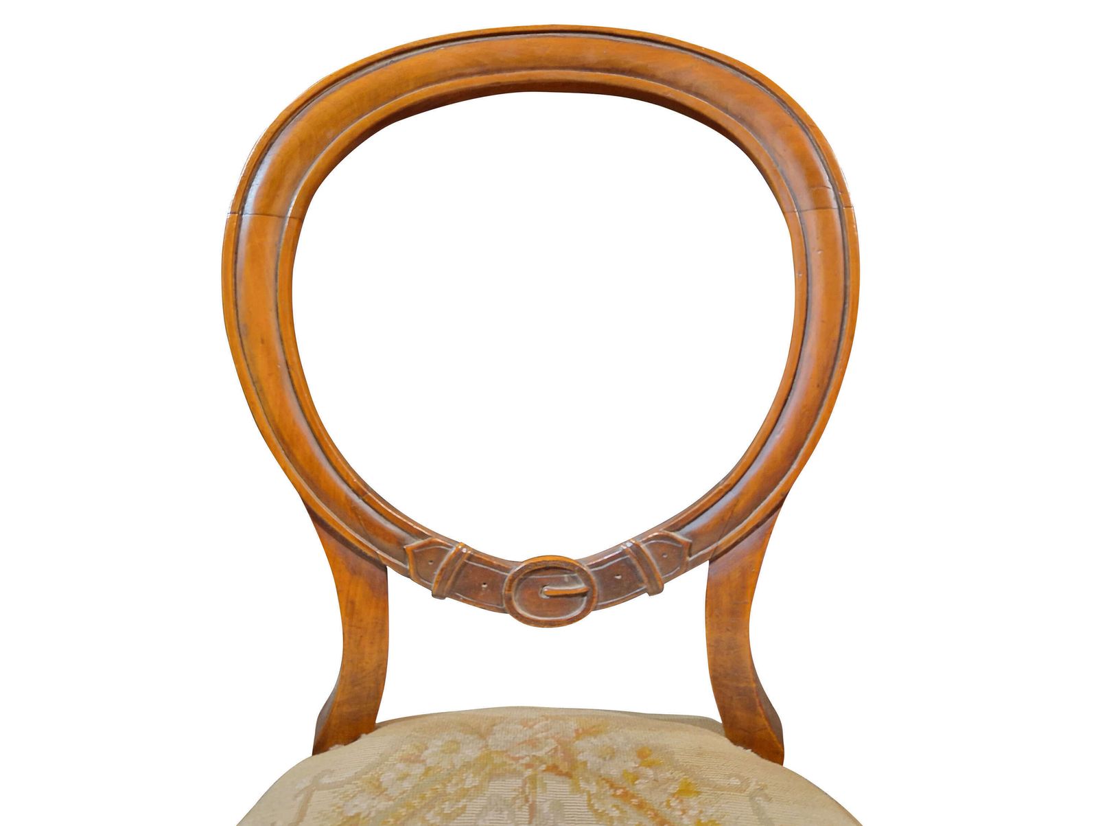 Set Of Four Victorian Walnut Balloon Back Chairs photo 633.0