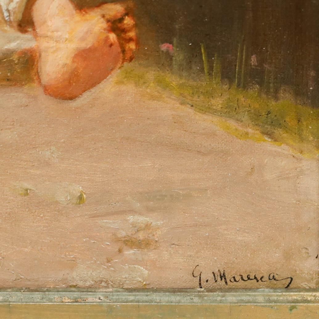 Giovani Maresca Continental School Late 19th Century Oil, The Young Sweep photo vinterior