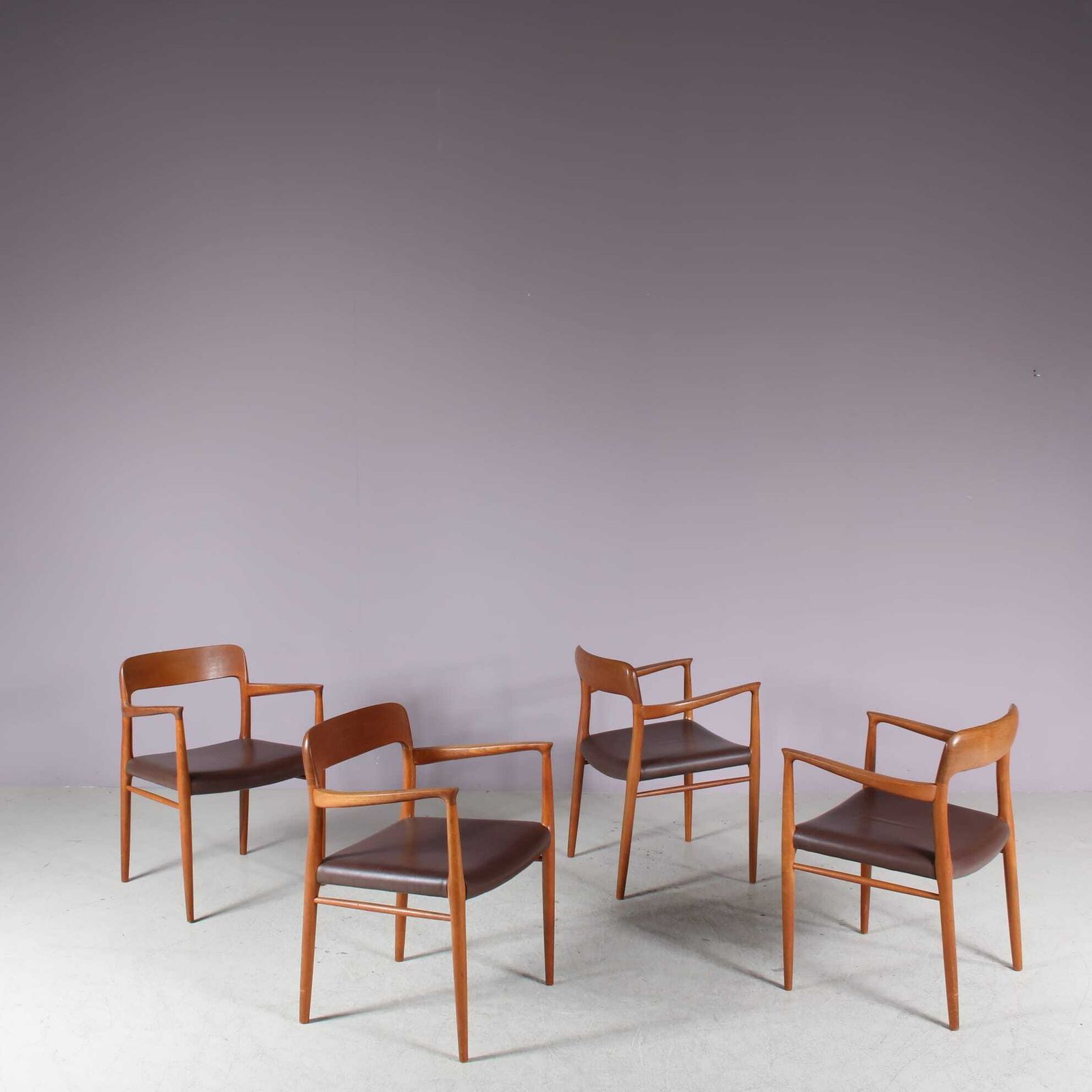 Model 56 Dining Chairs By Niels Otto Moller For Moller, Denmark photo furniture