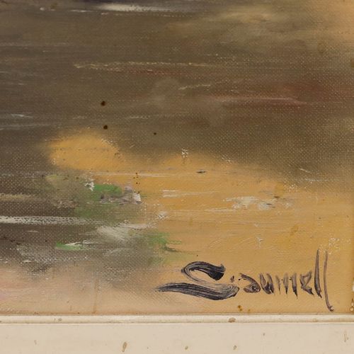Saumell  20th Century Oil, Summer Blooms photo vinterior
