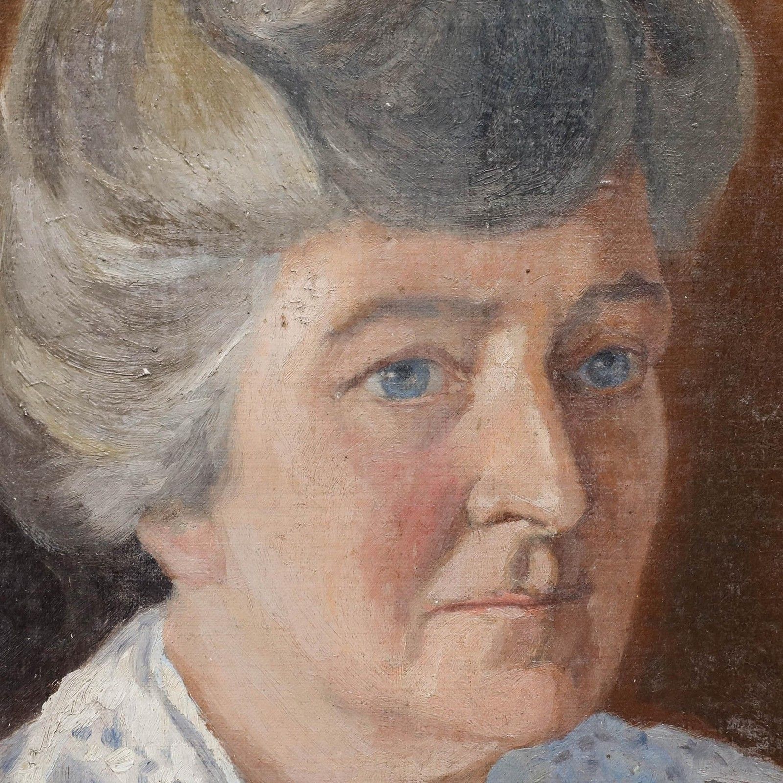 Gerald Trice Martin (1893 1961) Early 20th Century Oil, Lady In Blue photo Art