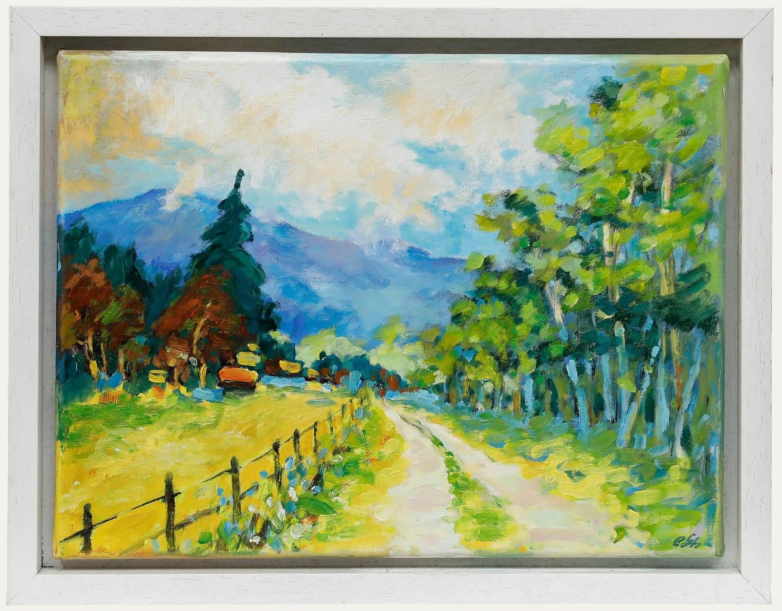 Erwin Steinhauser (1939 2023) 20th Century Oil, Mountain Trail