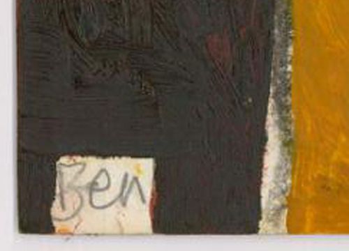 Ben Carrivick Contemporary Oil, Yellow Shawl photo for sale