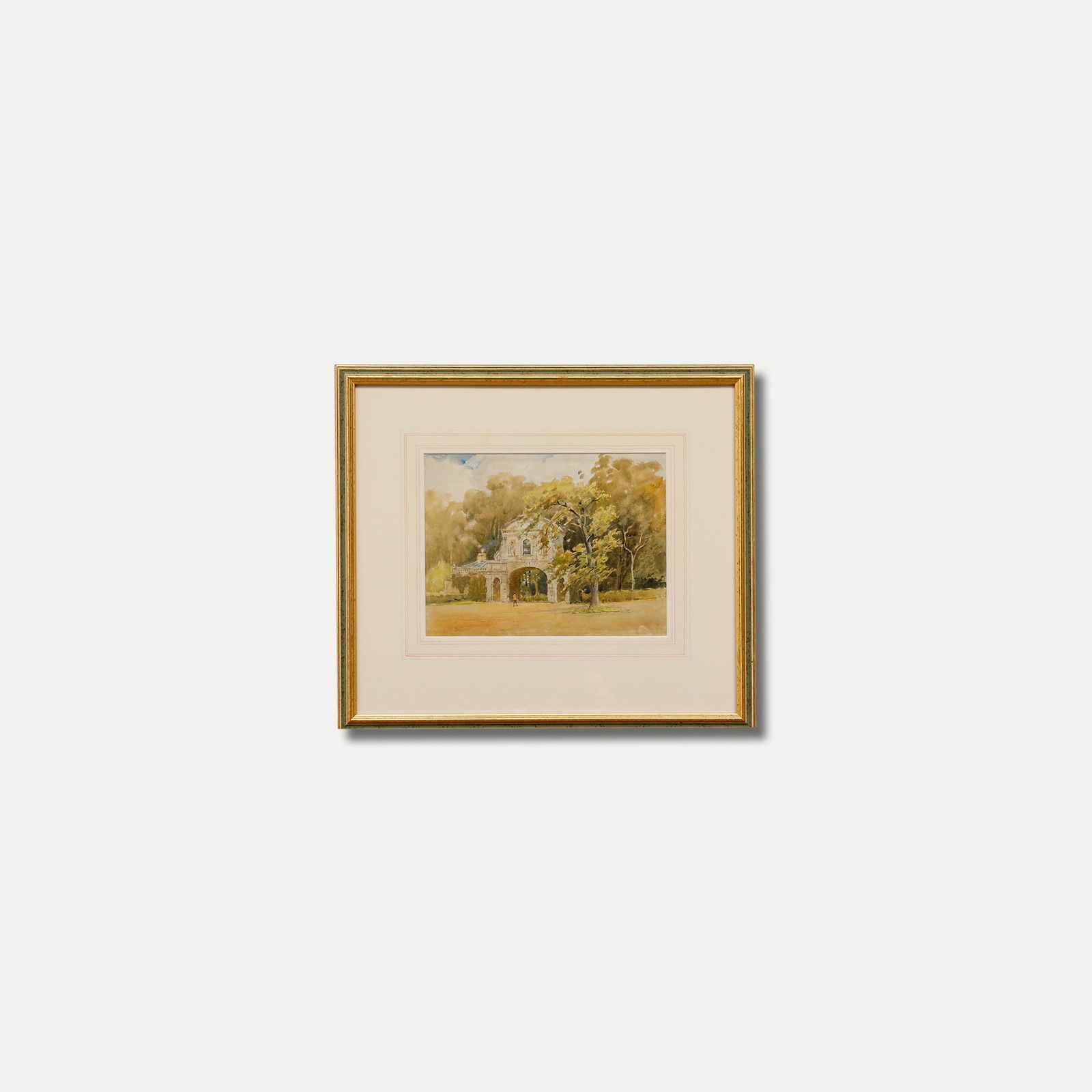 Alfred Henry Hart (1866 1953) Framed Watercolour, Old Temple Bar photo vinterior