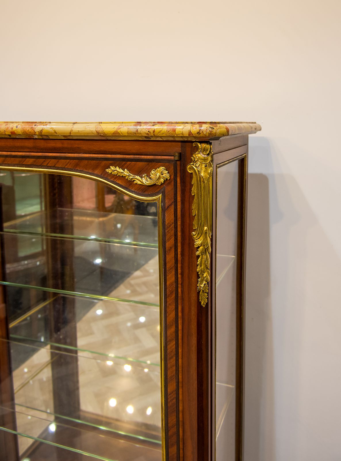 Antique French Kingwood Cabinet By G.Durand photo vinterior