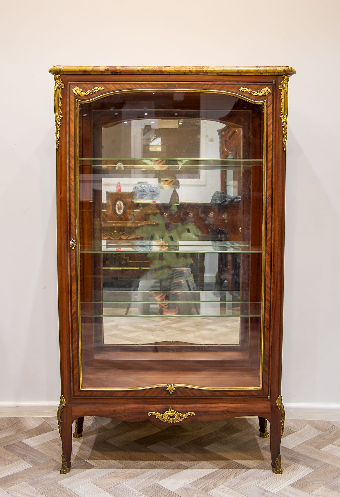 photo furniture Antique French Kingwood Cabinet By G.Durand