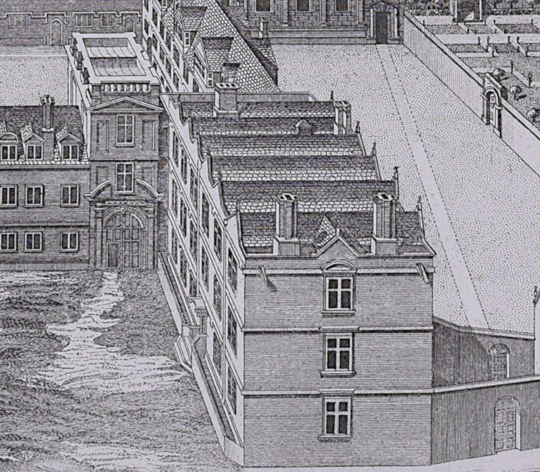 The Oxford Almanack 1744, Engraving By Joseph Skelton After G Vertue photo Art