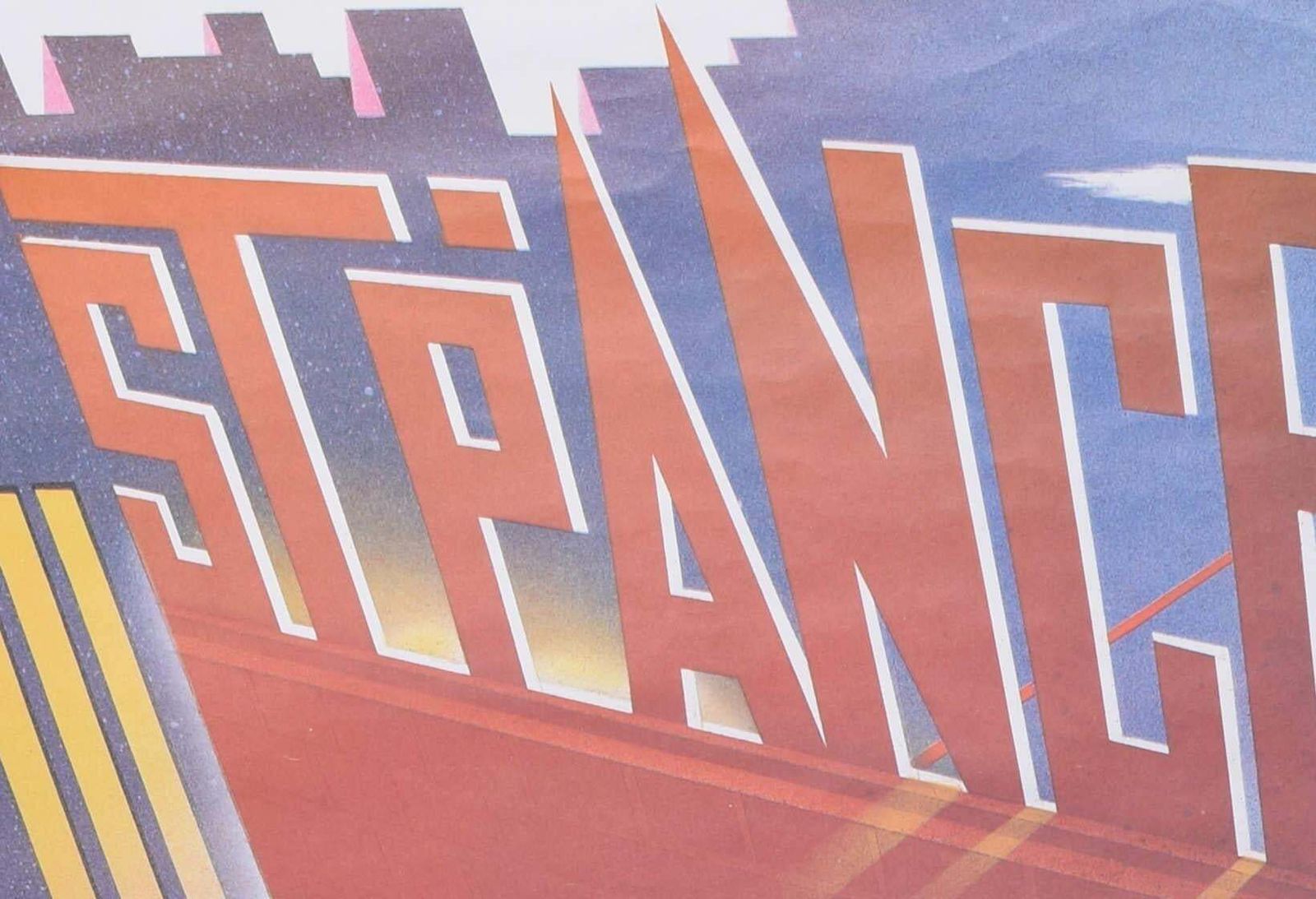 Trains Don't Stop At St Pancras, London Underground Poster By Mick Brownfield photo furniture