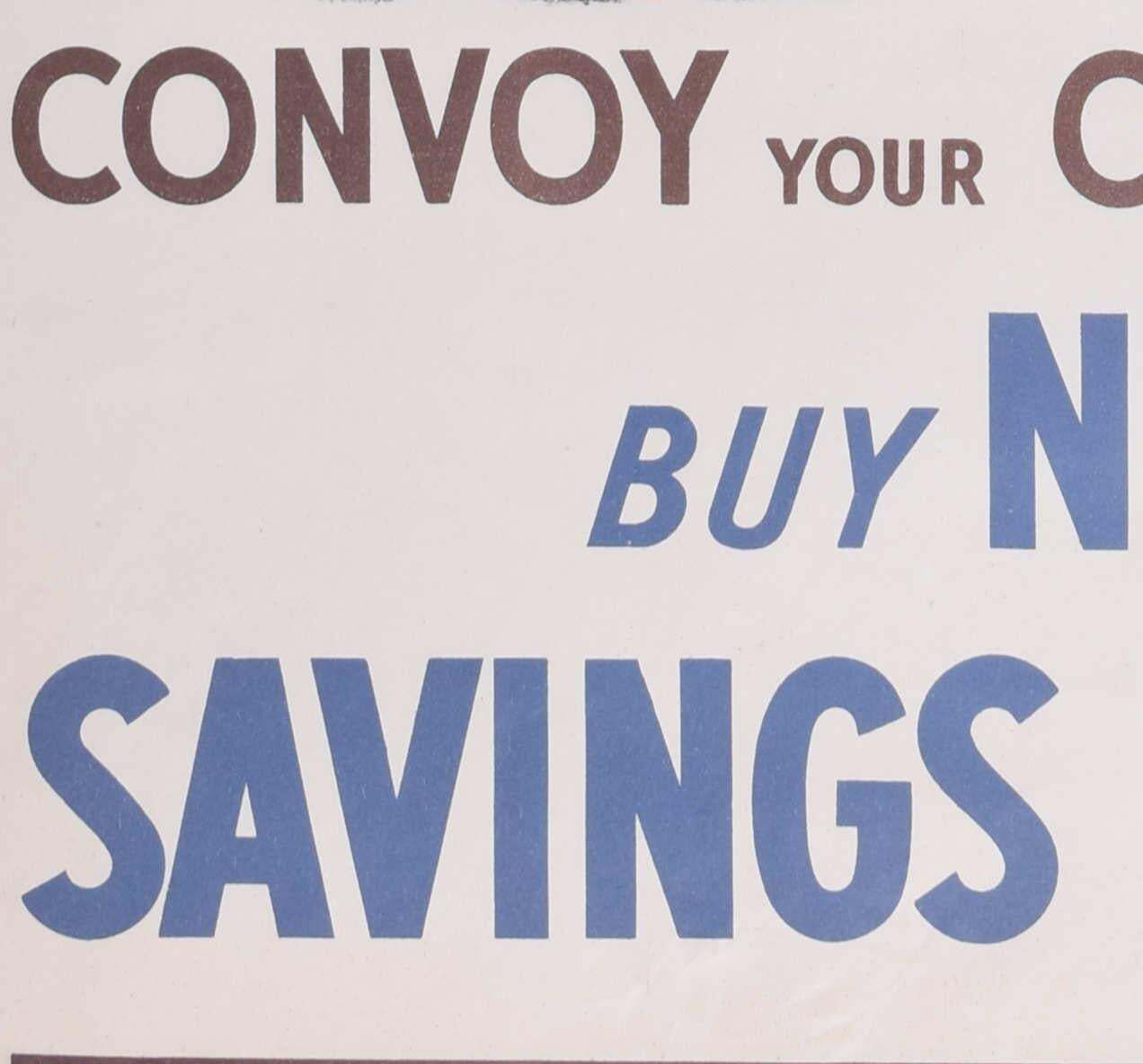 Convoy Your Country To Victory, Ww2 Propaganda Poster By Rowland Hilder photo 702.0