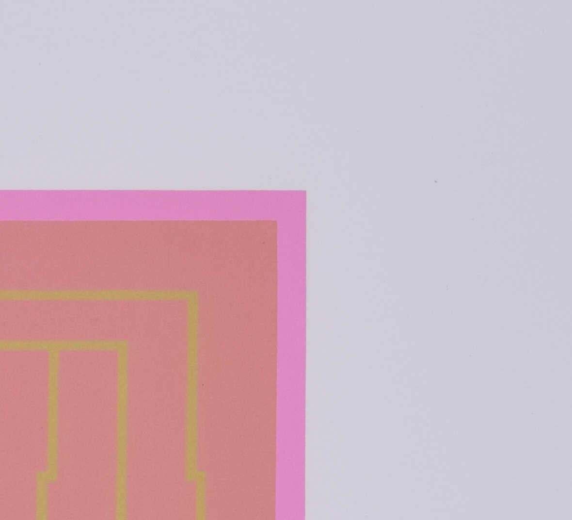 Portrait Series A (5), Screenprint By Robyn Denny, 1973 photo Art