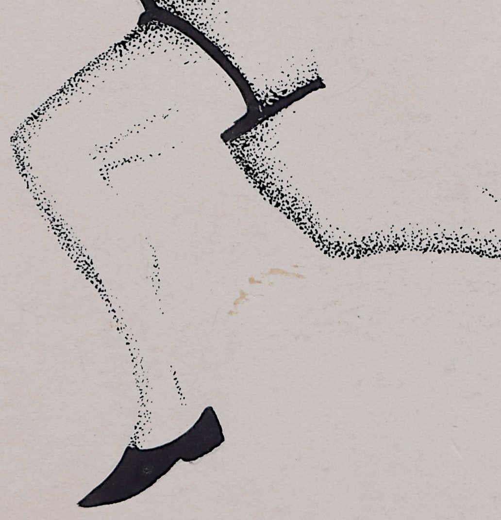 Running Race, 1930s Vintage Poster Design By A. E. Halliwell photo Art