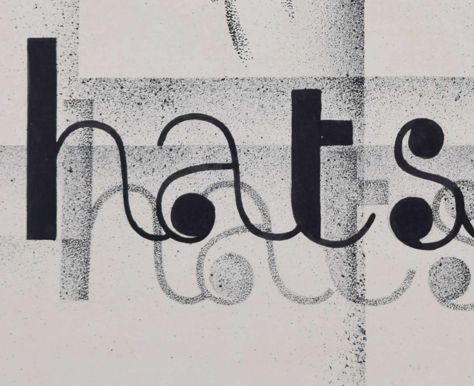 Hats, 1930s Art Deco Poster Design By A. E. Halliwell photo Art