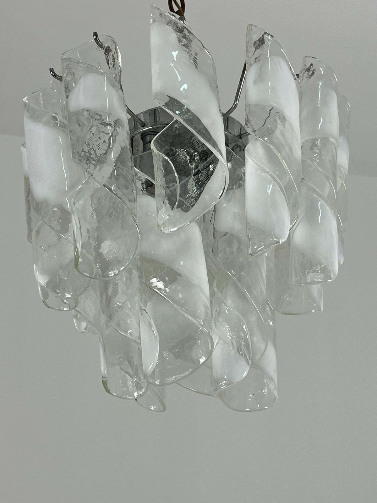 Mid Century Murano Glass 4 Light Chandelier, 1960s photo buy