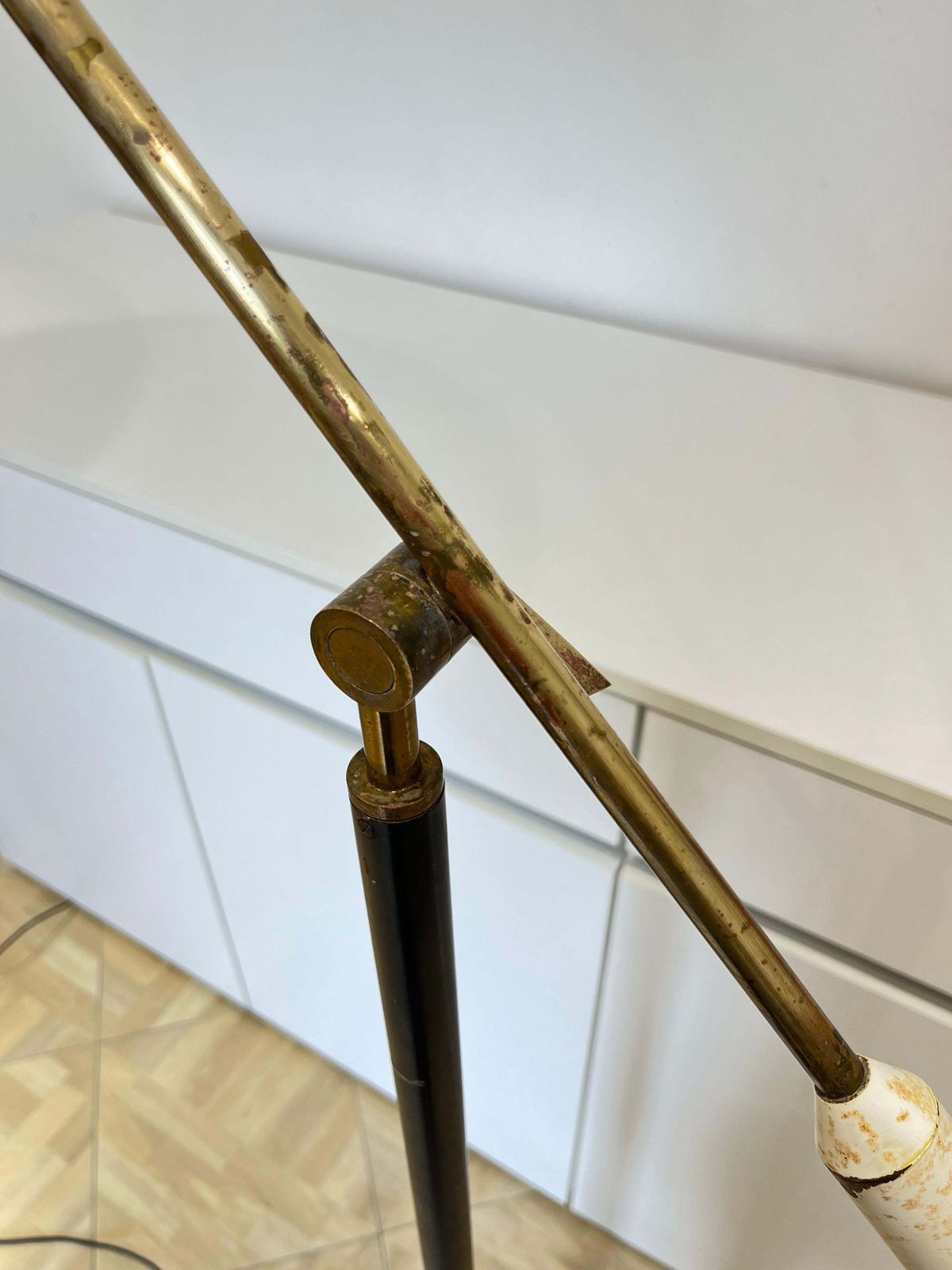 photo furniture Mid Century Stilux Floor Lamp Italian Design 1950s