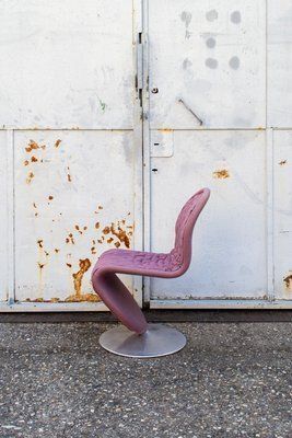 System 1 2 3 Stoel Van Verner Panton Voor Fritz Hansen, Jaren 1970 photo for sale