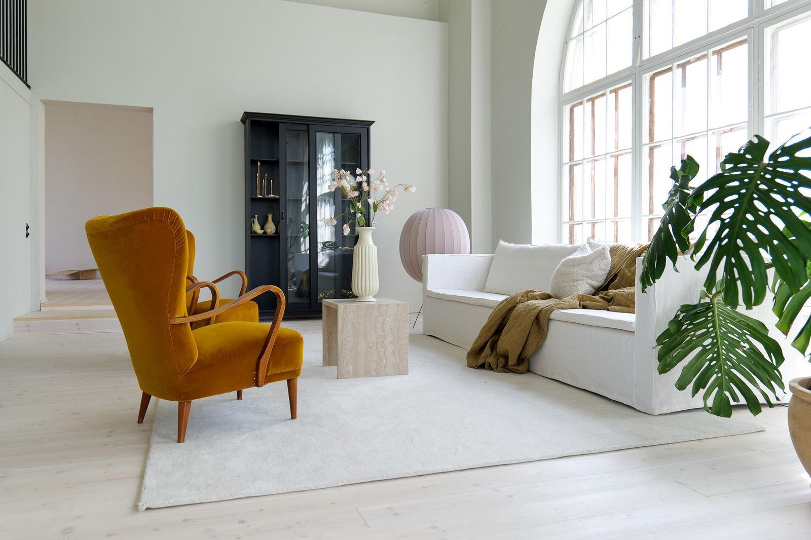 Scandinavian Modern Art Deco Lounge Chairs In Velvet Sweden 1940s photo furniture