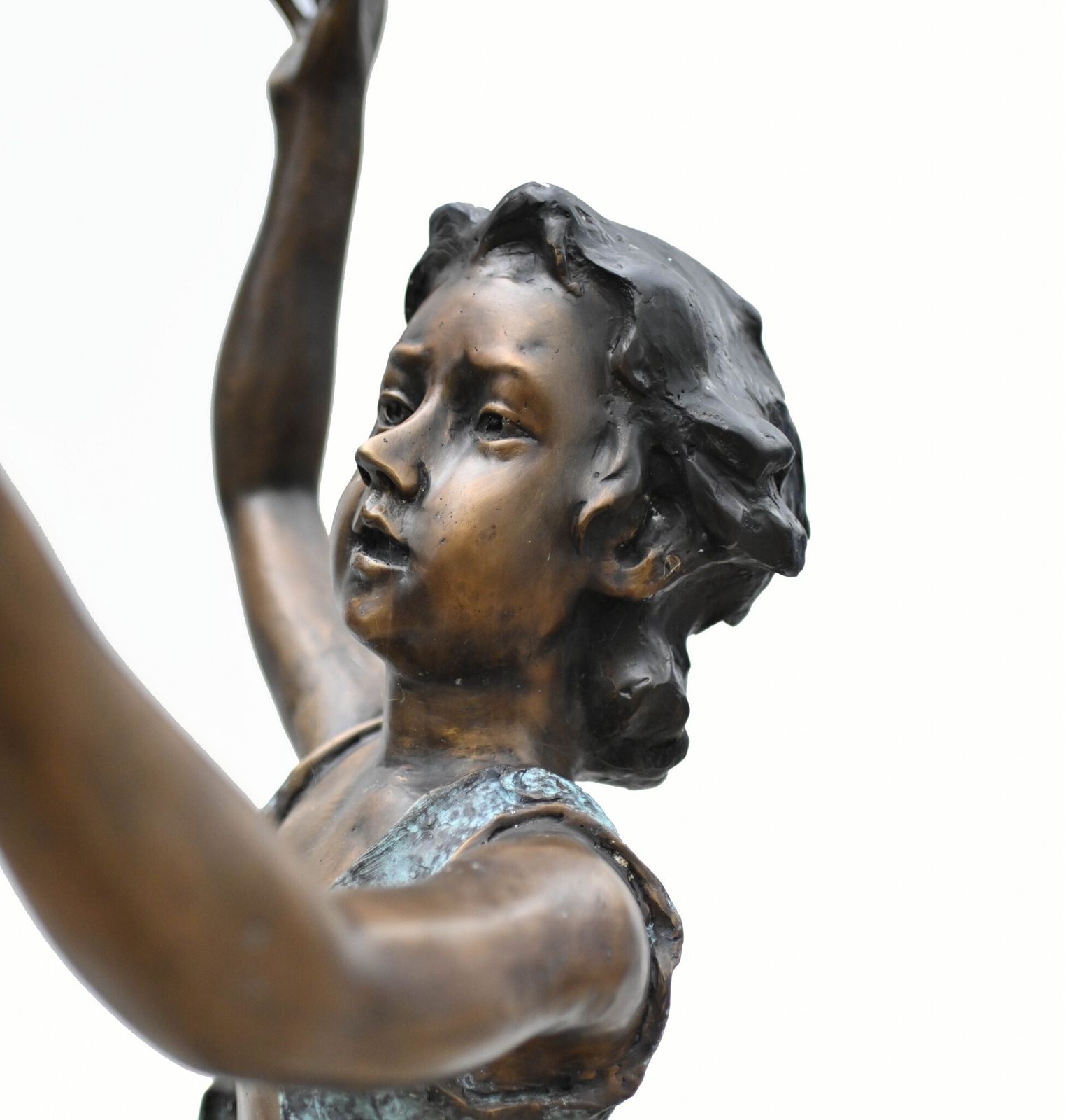 Children Acrobat Bronze Statue Garden Sculpture 6 Feet 170 Cm photo 2350.0