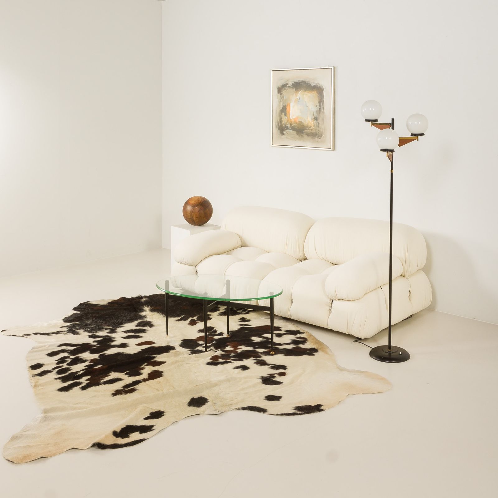 Camaleonda Sofa By Mario Bellini Renovated In Linen Upholstery By Franco Fabri, Italian Mid Century Modern, 1970s photo furniture