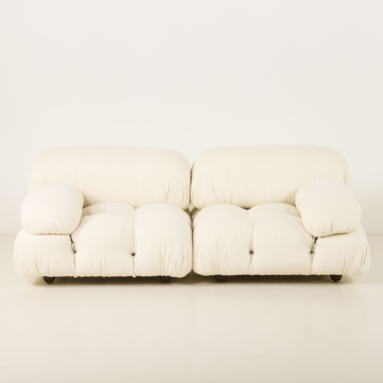Camaleonda Sofa By Mario Bellini Renovated In Linen Upholstery By Franco Fabri, Italian Mid Century Modern, 1970s photo 9671.0