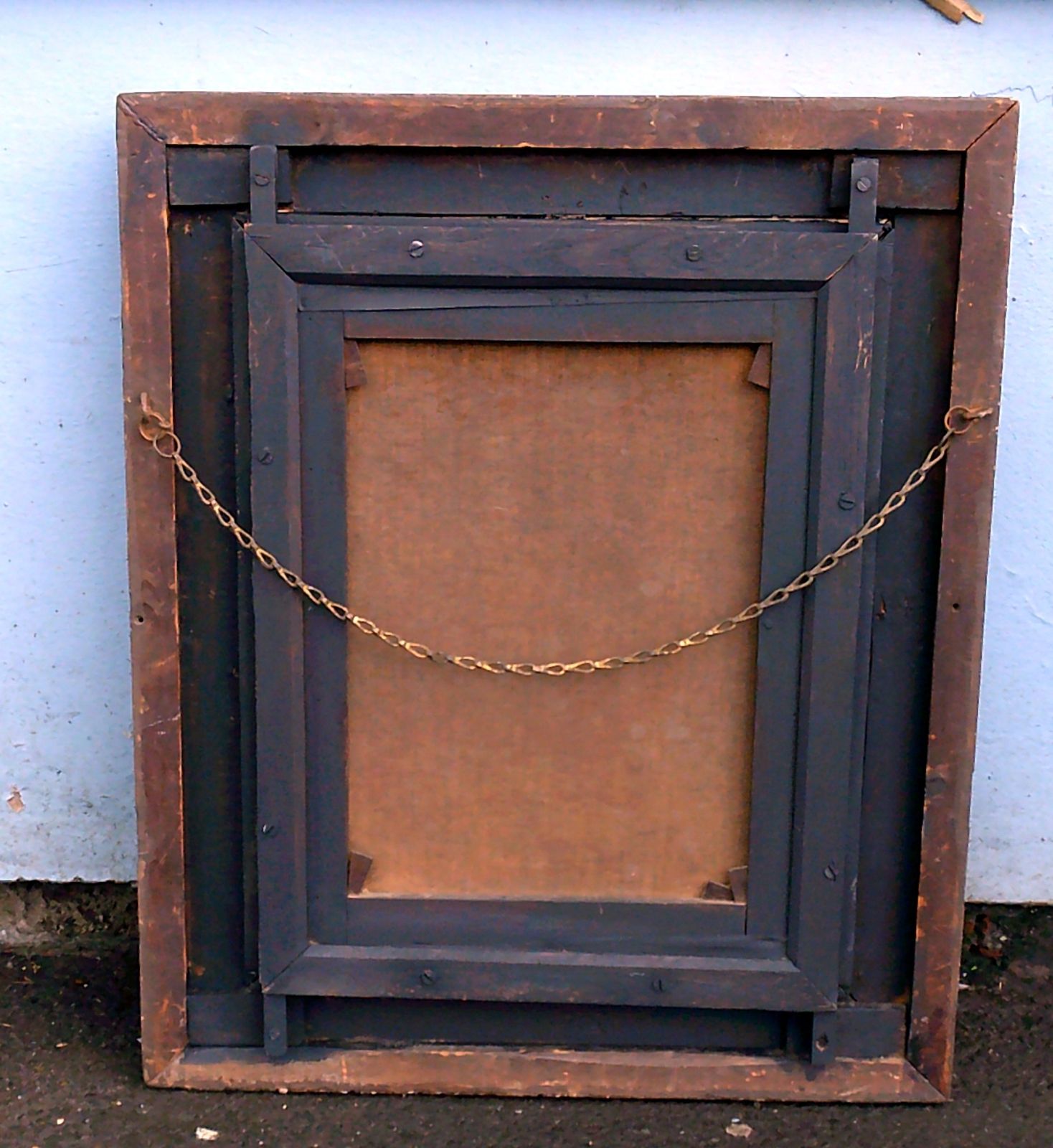 Oil On Canvas; Amy Stone C 1910 2 Period Framed Ormolu Gesso Ref 5191 photo furniture