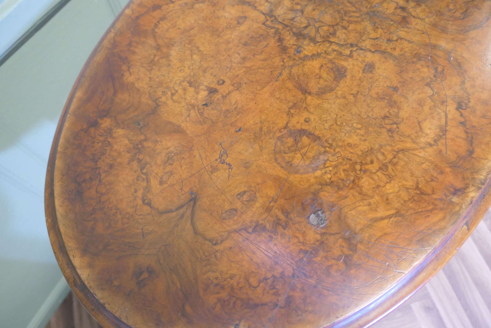 Victorian Oval Walnut Centre Or Hall Table photo buy