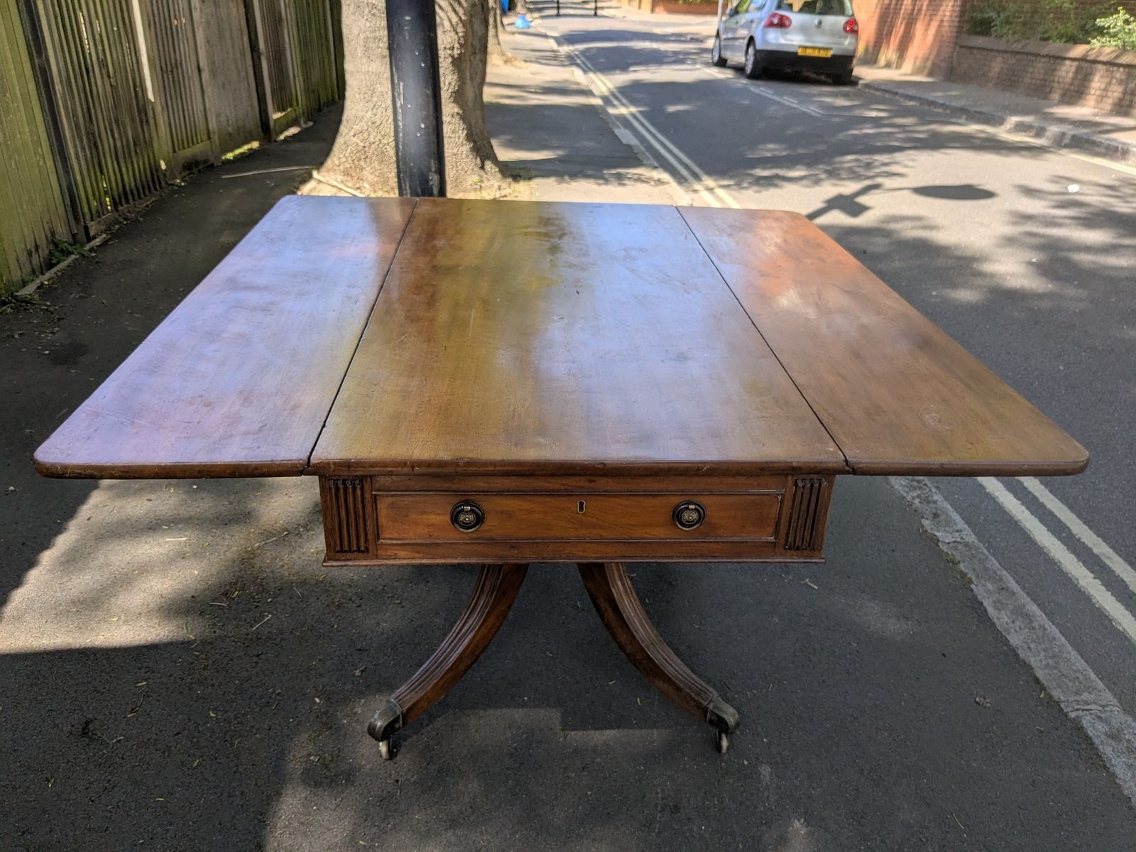 Regency Mahogany Pembroke Drop Leaf Table photo Furniture