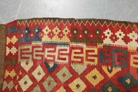 Antique Kilim Rug, 354x241 photo Textiles