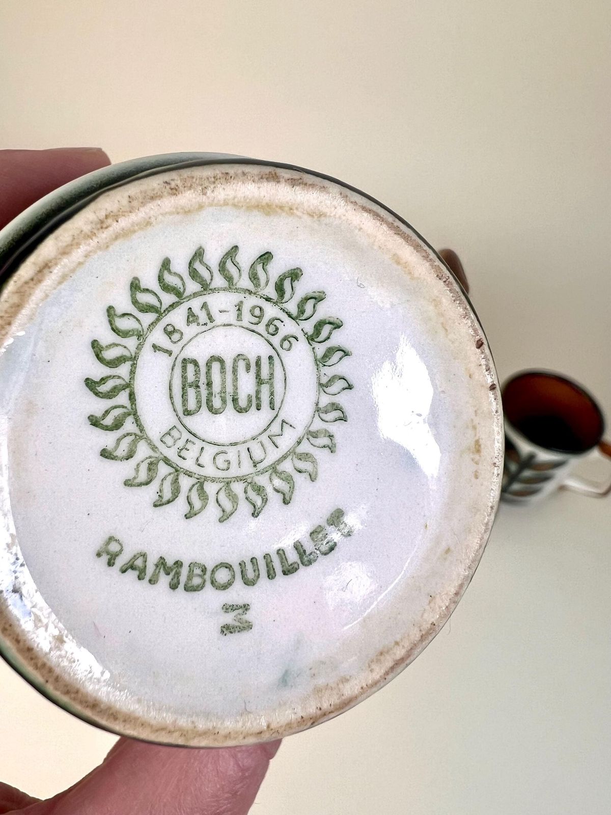 photo furniture Vintage Boch Belgium Rambouillet Coffee Cups, Set Of 7, Mcm Coffee Cups, Rare Boch Belgium, Boch Collection, Tea Lover Gift, Coffee Lover