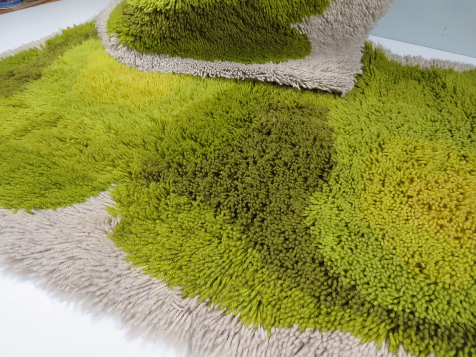 Textiles Pair Of Original 1970s Desso Shag Rugs – Dutch Design photo