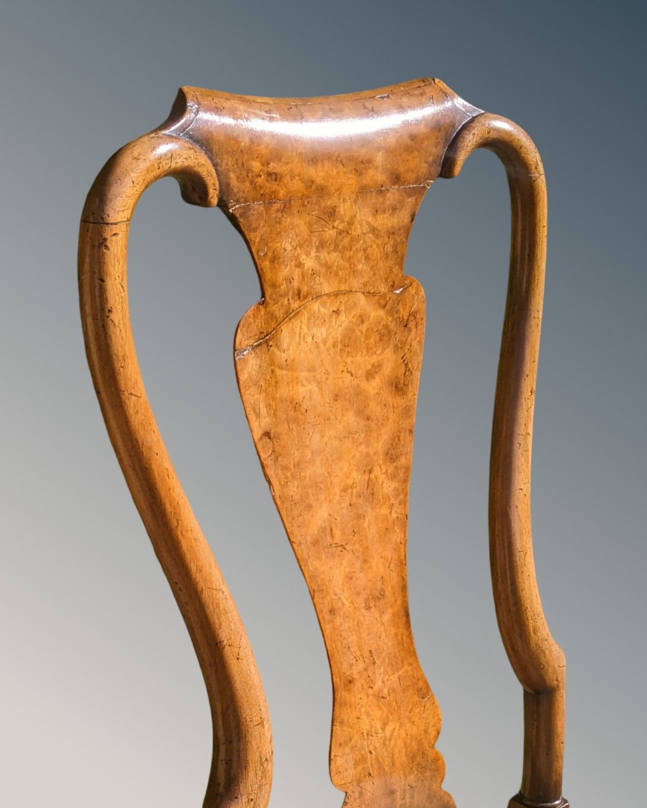 Furniture Fine Pair Of Queen Anne Walnut Chairs By Charles Tozer photo