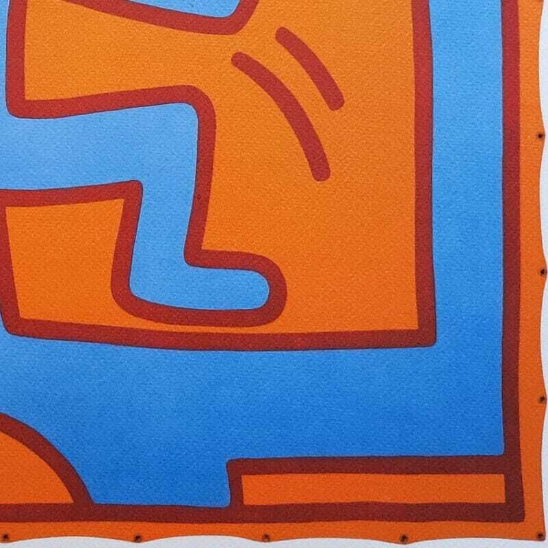 1990s  Gorgeous Keith Haring Limited Edition Lithograph photo vinterior