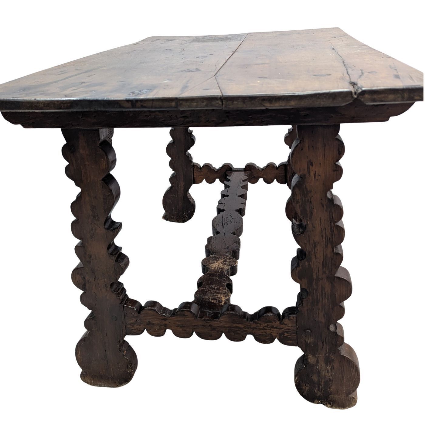 18th Century Italian Table In Natural Wood photo for sale