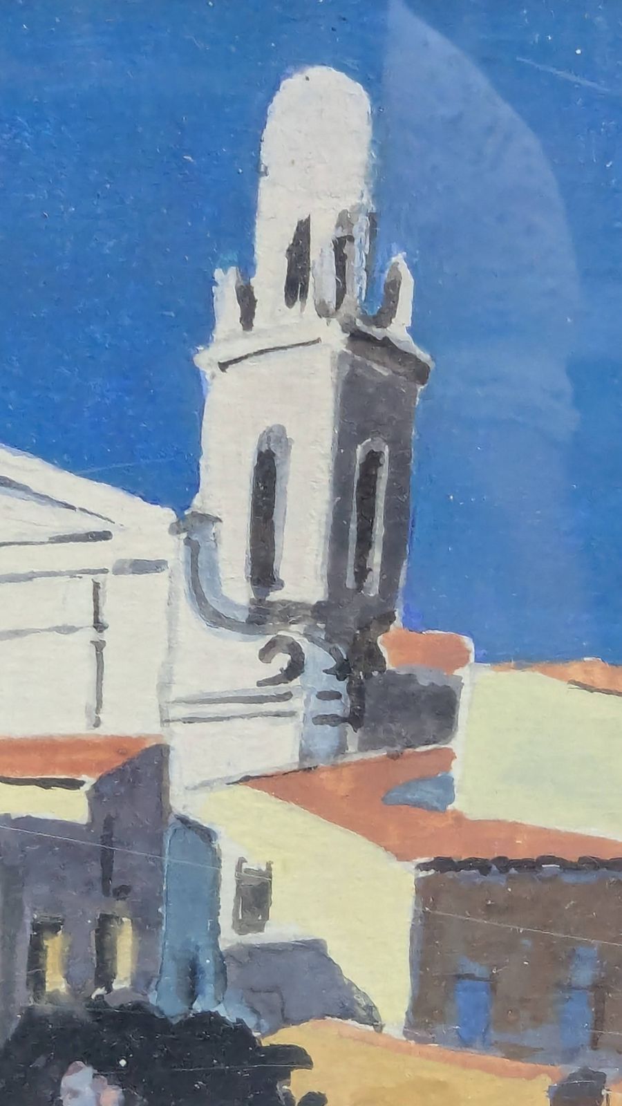 Jean Claude Quilici (1941 2022) — "Southern View, Spring In Provence" — Gouache On Cardboard, Signed Lower Right photo 787.0