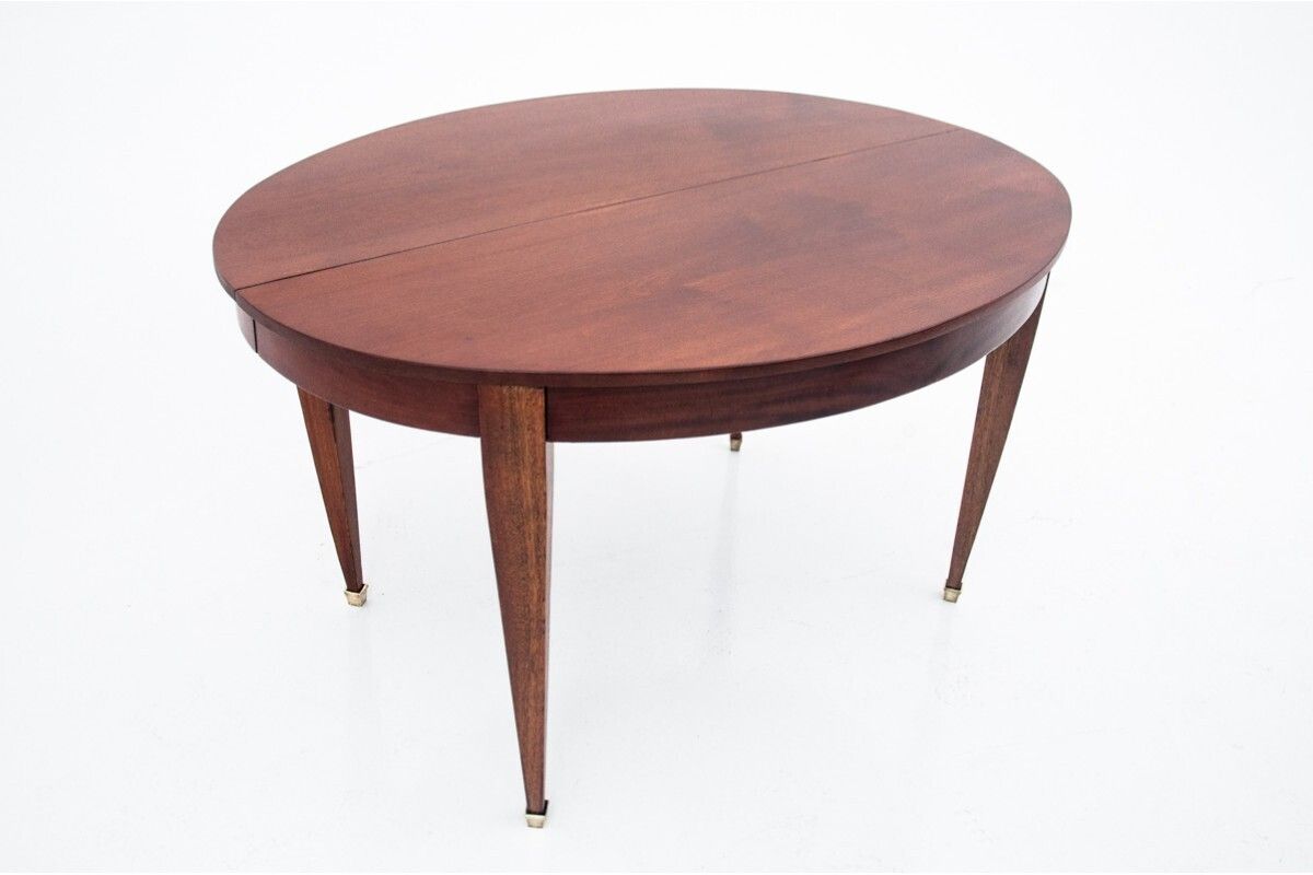 Oval Empire Table, France, Circa 1880. After Renovation. photo for sale