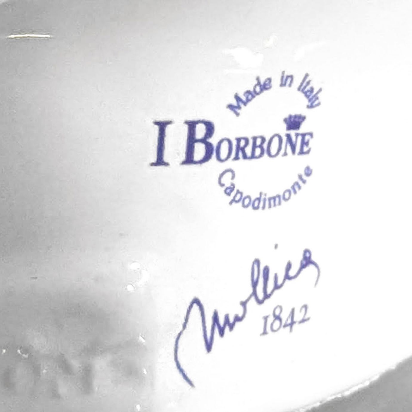 photo buy Pair Of Anthropomorphic Capodimonte Porcelain Lamps By Giulio Ciniglia