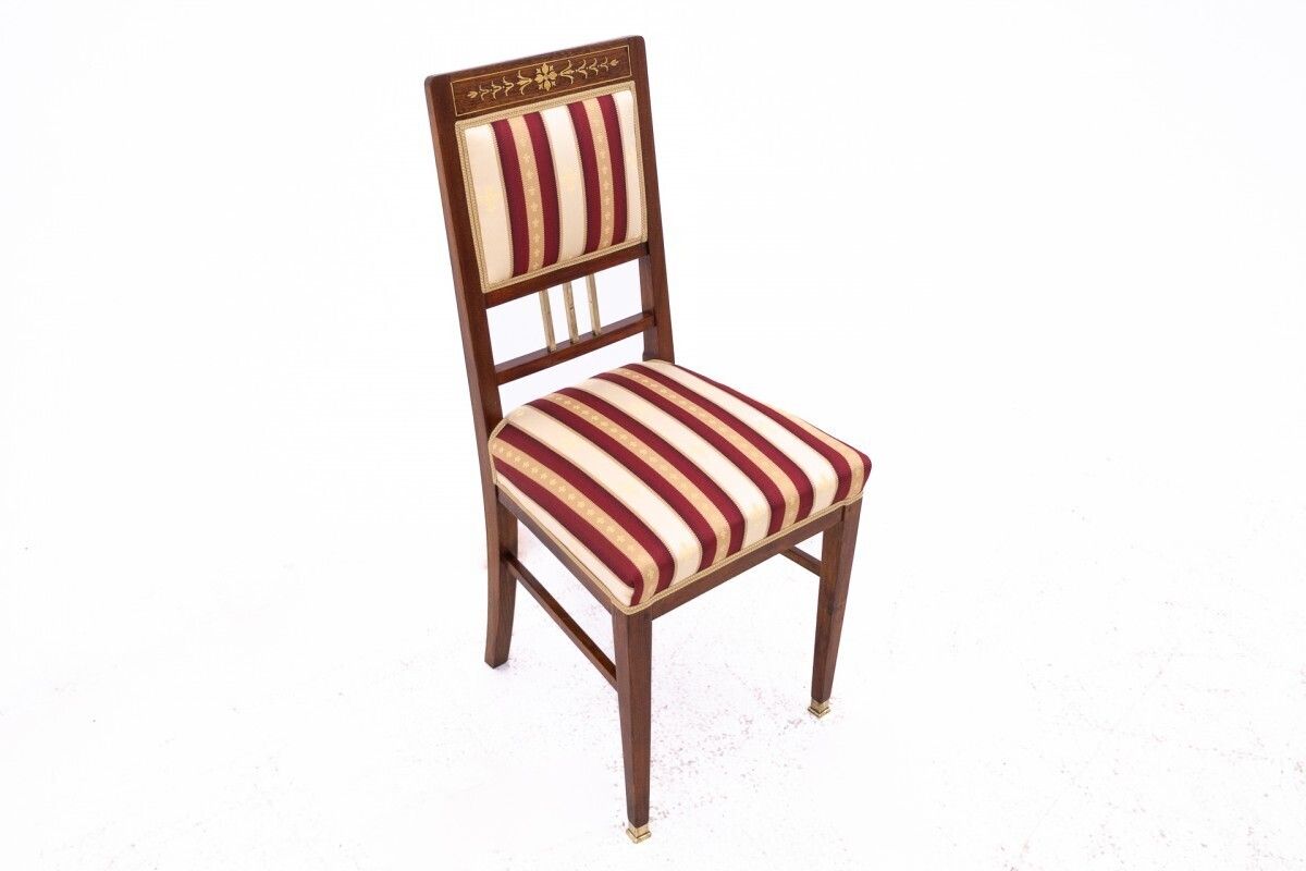 photo for sale Table With Chairs In Empire Style, France. After Renovation.