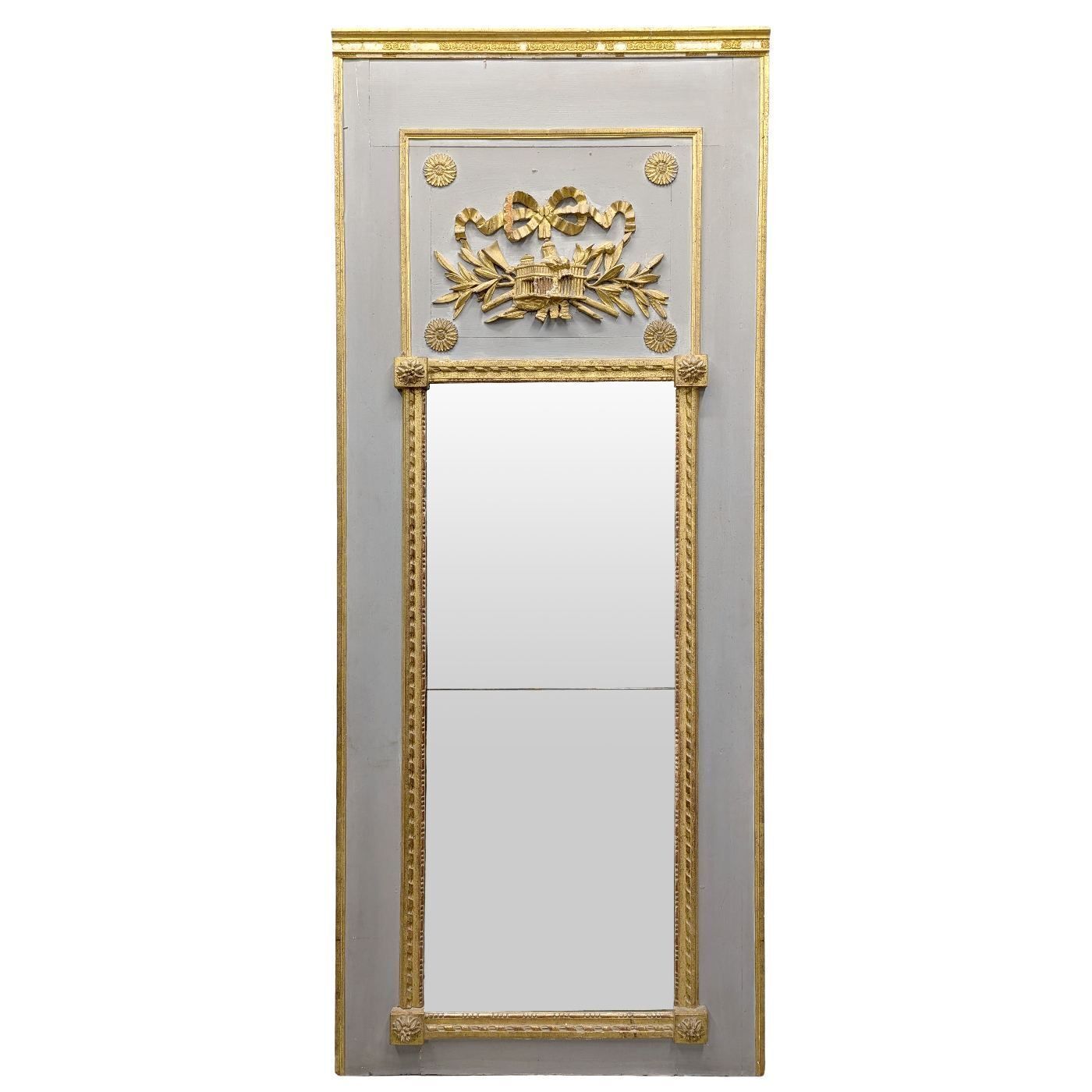 Lacquered And Gilded Wooden Trumeau Lxvi