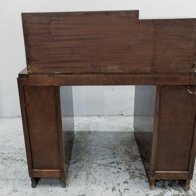 Modernist Desk In Varnished Wood, France, Circa 1930 photo vintage