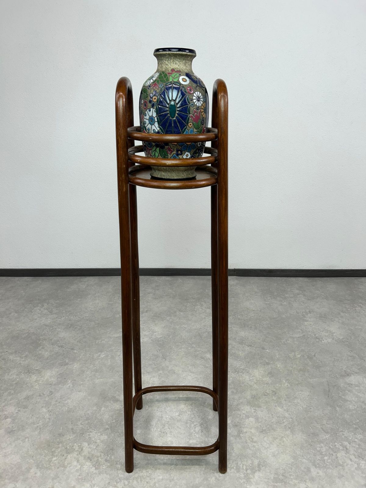 Secession Plant Stand No.1009 Attr. Otto Wagner For J&J Kohn photo for sale