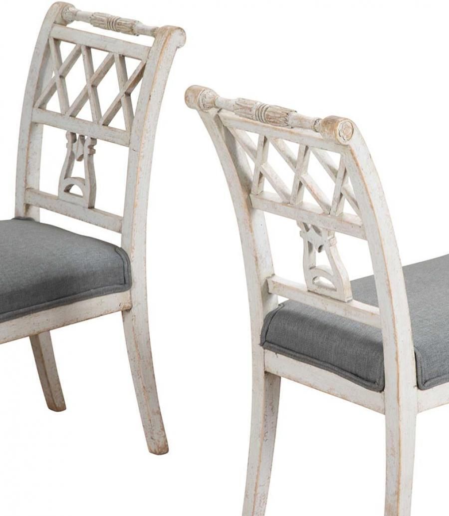 Pair Of 19th Century Swedish Stamped Window Benches photo Furniture