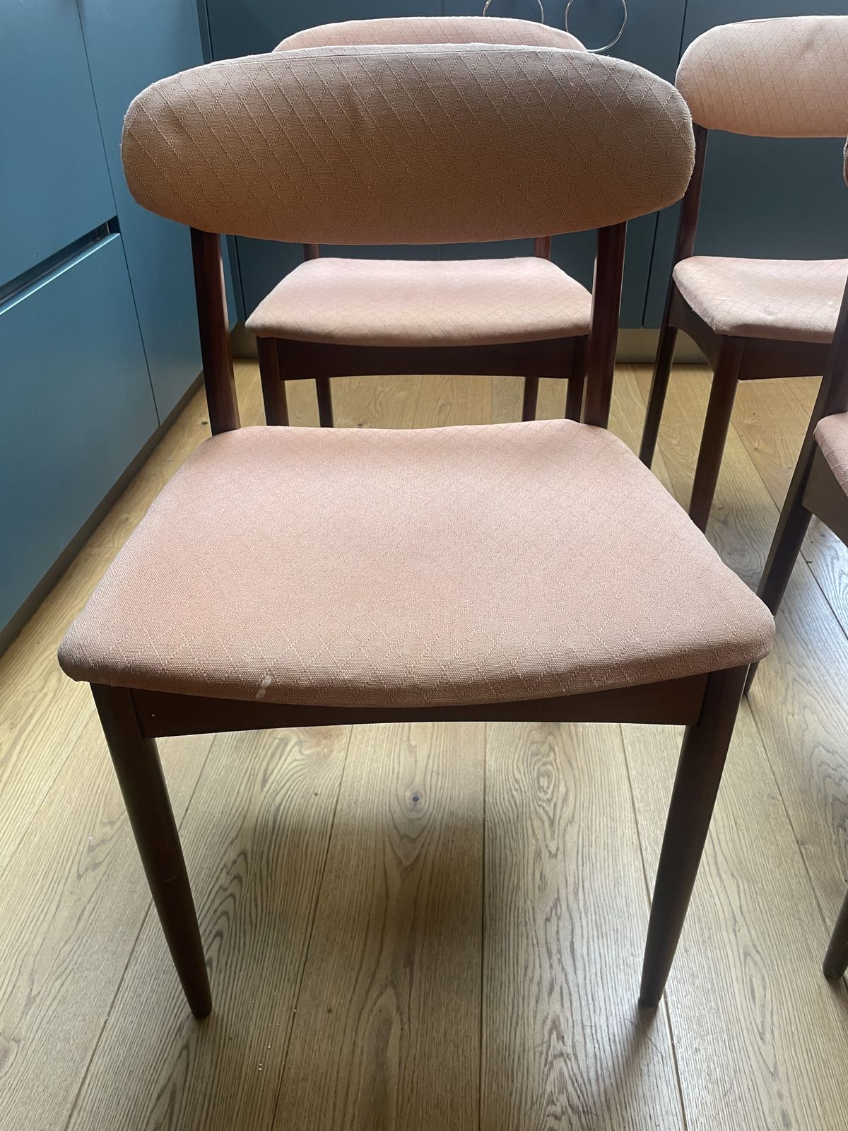 Greaves And Thomas 1950s Dining Chairs, Mid Century, Teak Wood photo for sale