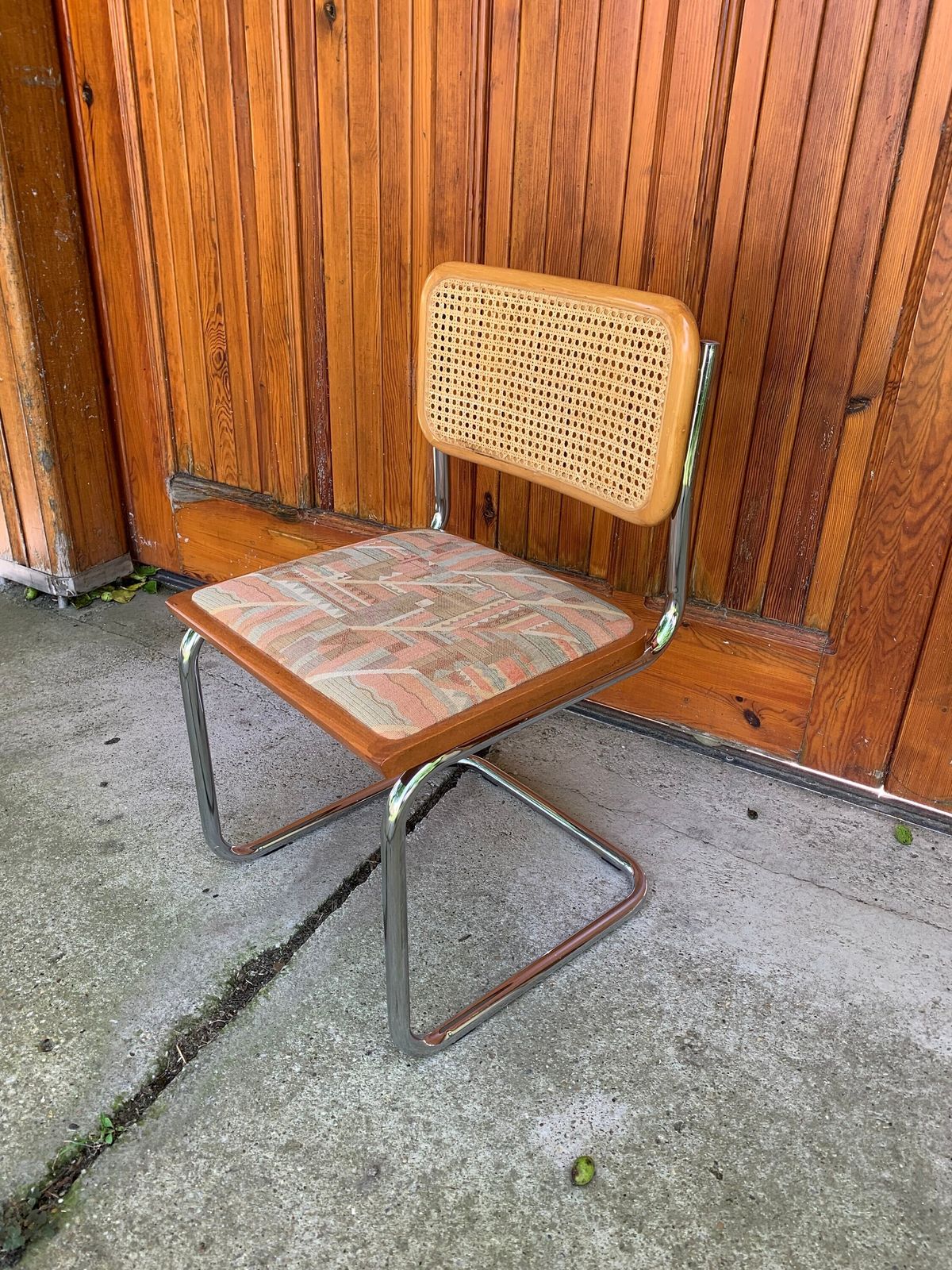 1 Of 4 Mid Century Modern Italian Marcel Breuer B32 Cesca Chair, 70s