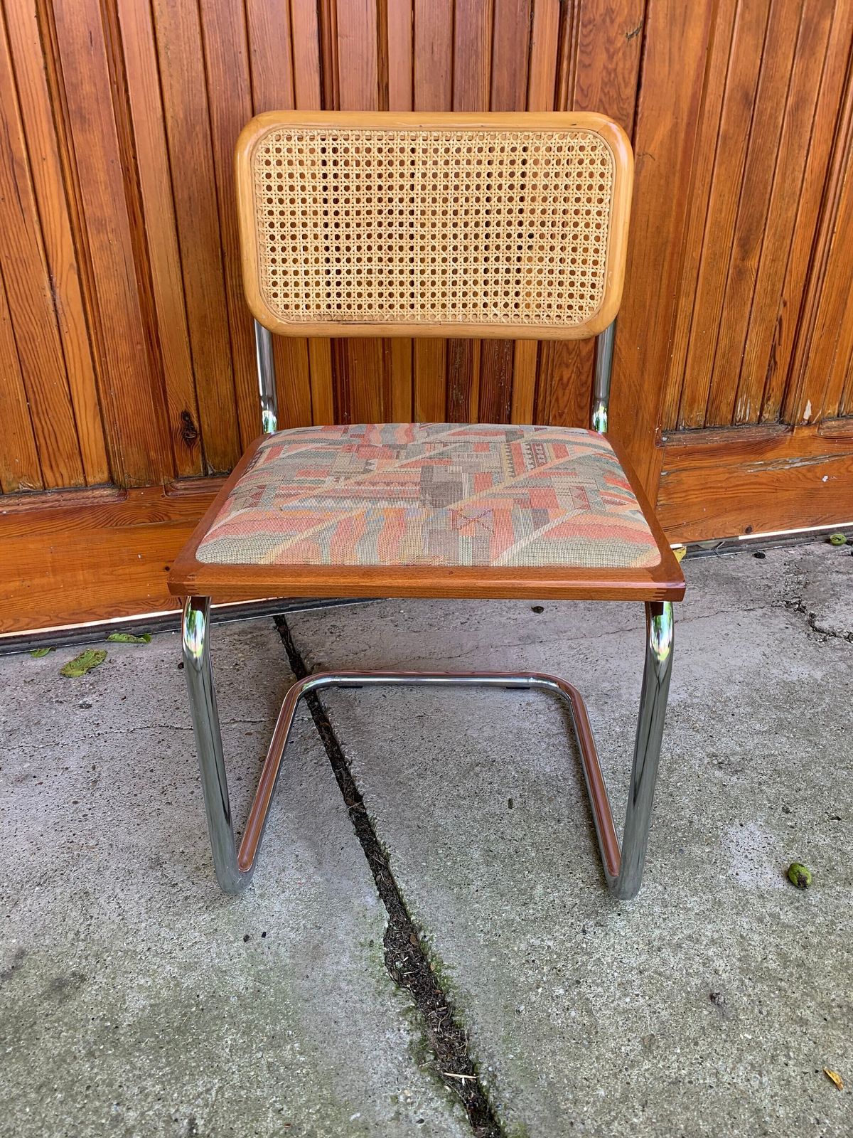 1 Of 4 Mid Century Modern Italian Marcel Breuer B32 Cesca Chair, 70s photo furniture