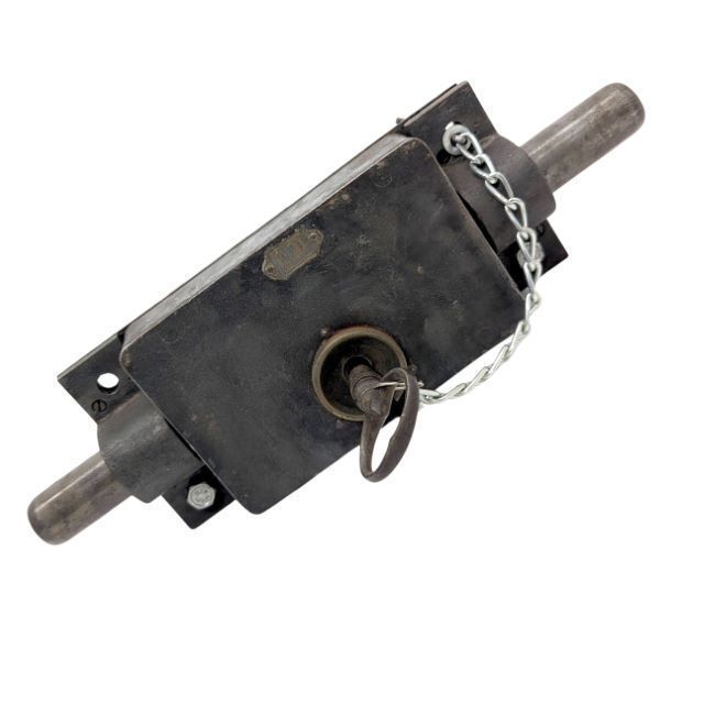 Antique Wrought Iron Lock From The 18th Century