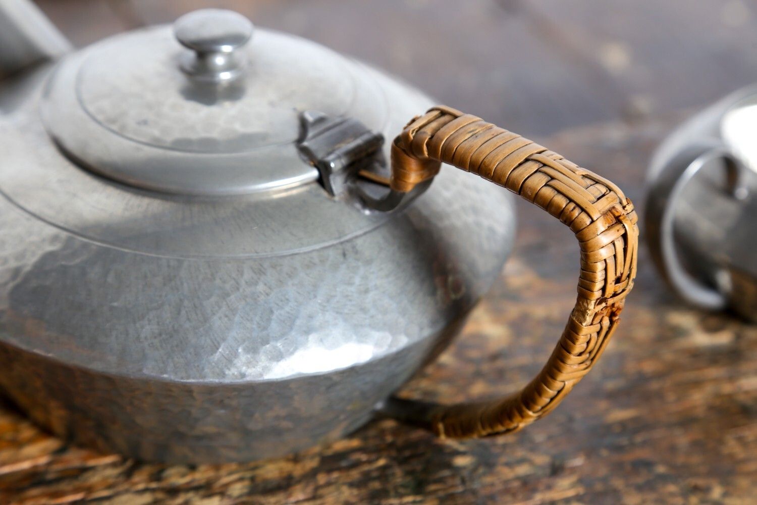 Liberty Tudric Pewter Tea Set 3 Piece Teapot, Sugar Bowl, Creamer, Arts & Crafts photo buy