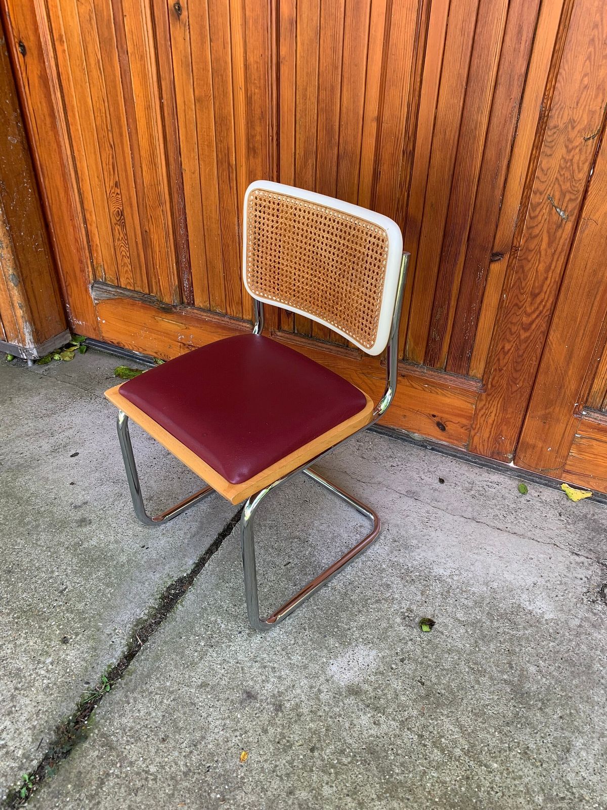 1 Of 4 Mid Century Modern Italian Marcel Breuer B32 Cesca Chair, 70s