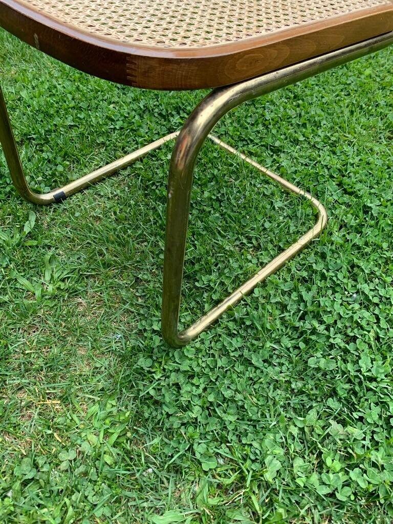 Mid Century Modern Italian Marcel Breuer B64 Cesca Chair, 70s photo furniture